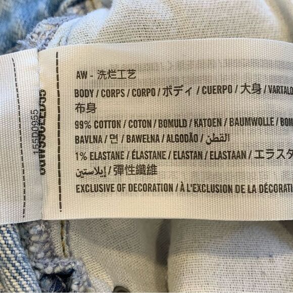 ABERCROMBIE &‎ FITCH The Dad High Rise Fold Over Waist Size 18R - Picture 8 of 11